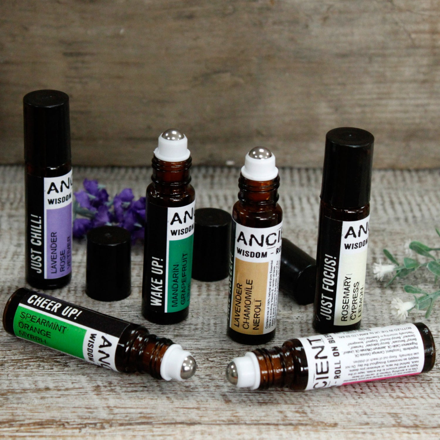 Roll On Essential Oil Blends