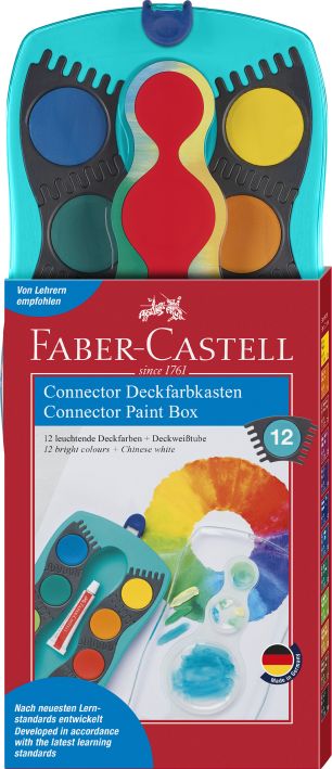 Faber-Castell Connector Paint Turquoise Box