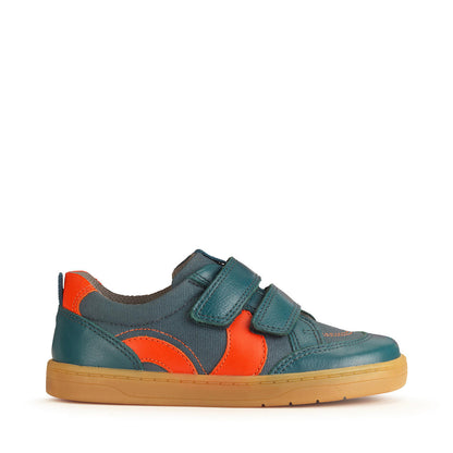 StartRite ENIGMA Leather & Canvas Shoes (Teal) 24-29