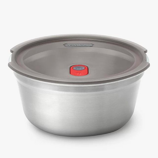 Round Microwaveable Multifunction Food Bowl Stainless Steel Large