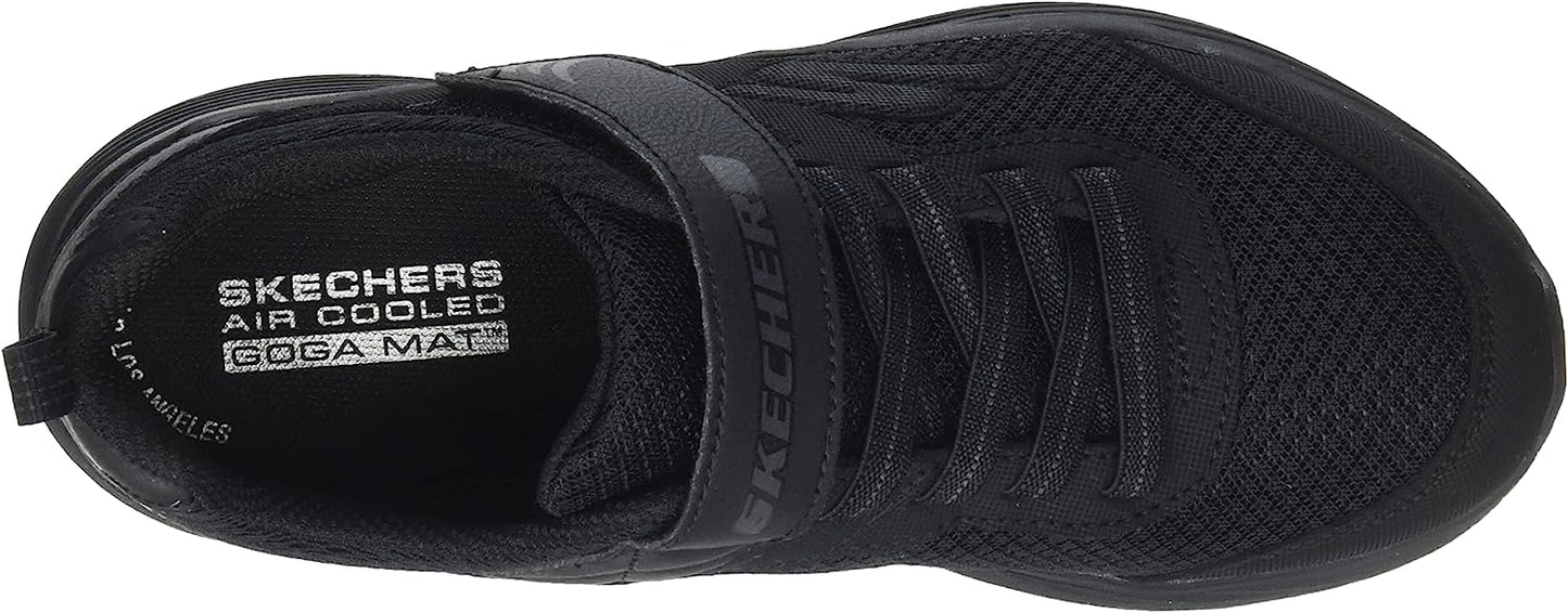 Skechers GO RUN DARVIX Trainers (Black) 30 only!