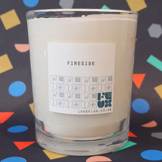Flux Large Plant Wax Candle - Fireside