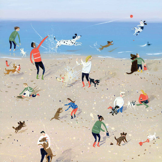 Card Seaside Doggies