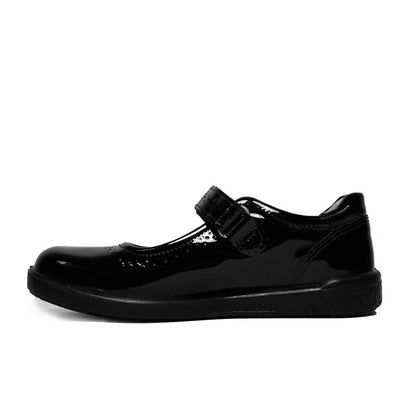 Ricosta LILLIA PATENT Leather School Shoes (Black) 25-31