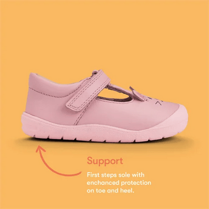 StartRite FELLOW Leather Shoes (Pink) 20-21.5