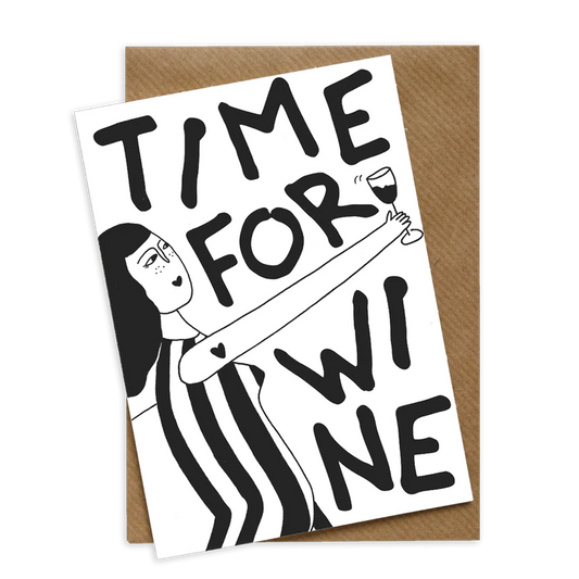 Card Time For Wine O’Clock