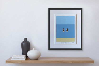 Fiddy & Mabel 6x8 Print Chats In The Sea
