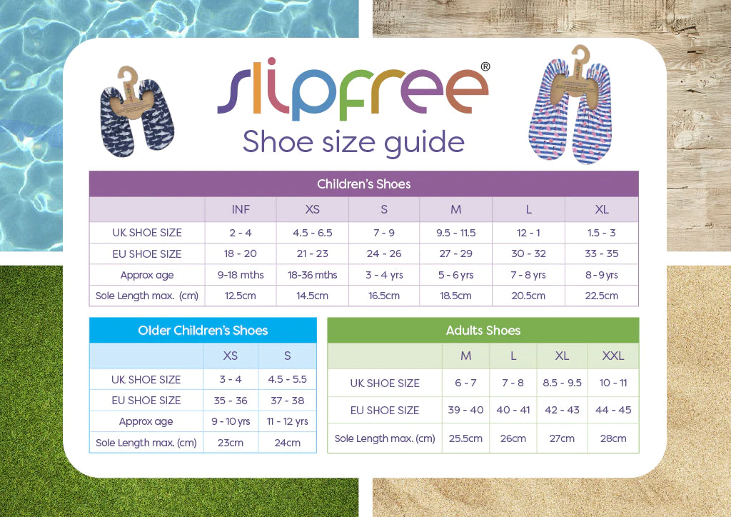 Slipfree Swim Shoes Children's Ocean