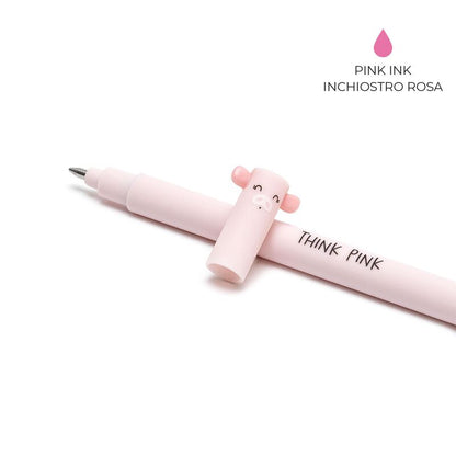 Erasable Pen Pig Pink Ink