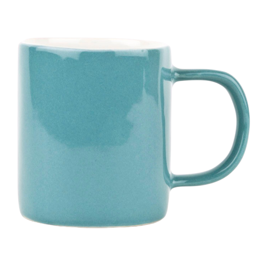 Stoneware Espresso Cup Petrol