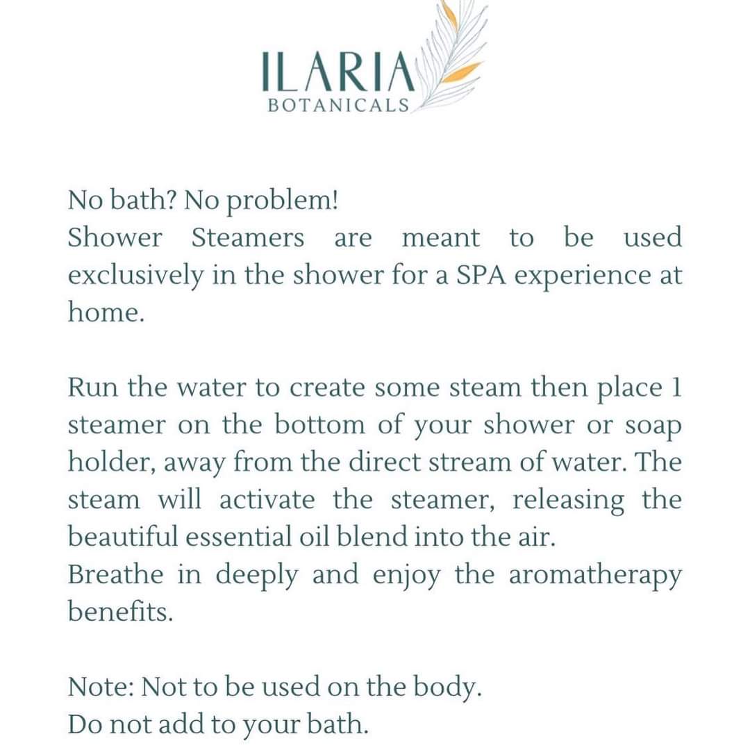 Ilaria Awaken Shower Steamers 3pk