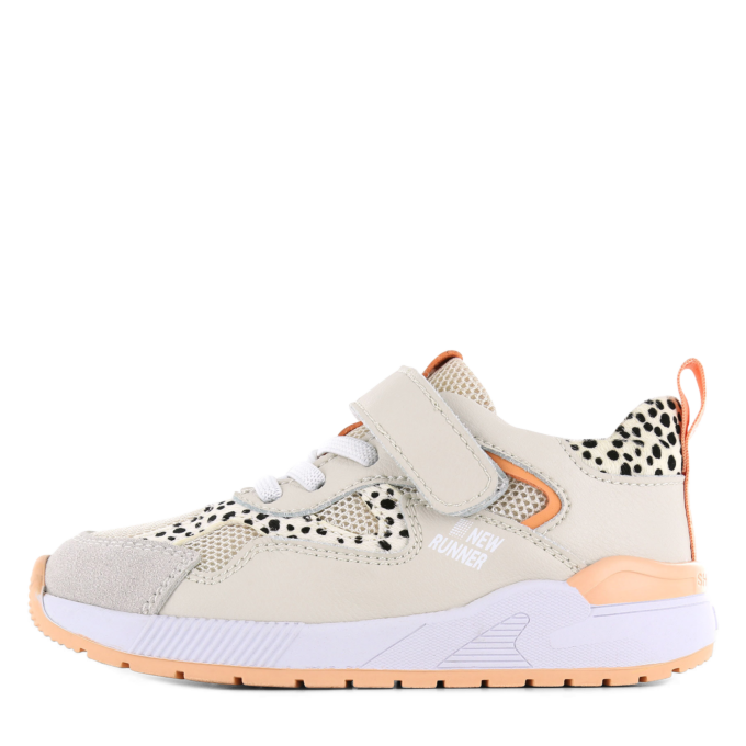 ShoesMe Leather TRAINERS Beige Orange 27 38