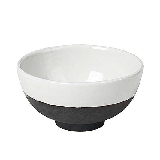 black and white small bowl 11 x 5.5cm