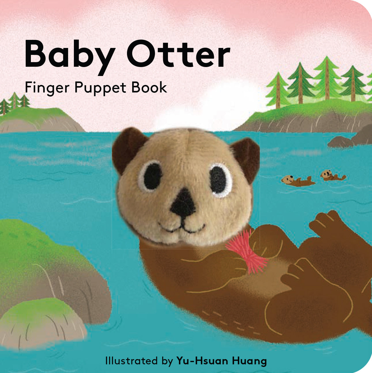 Little puppet book with the story of a baby otter.  For very young children.