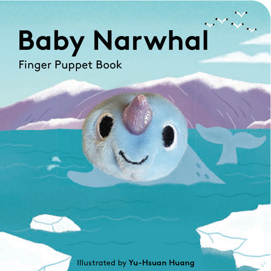 Little puppet book with the story of a baby narwhal.  For very young children.