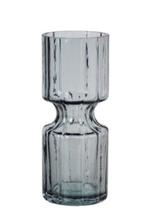 Vase Hyacinth Dark Grey 8x20cm