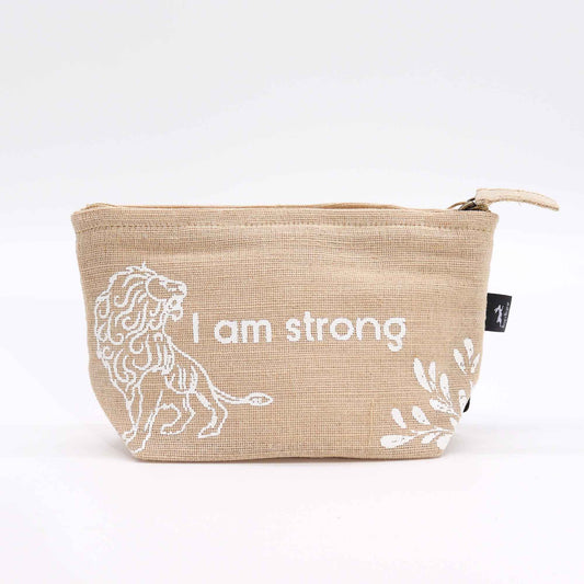 Hop Hare Pouch I Am Strong