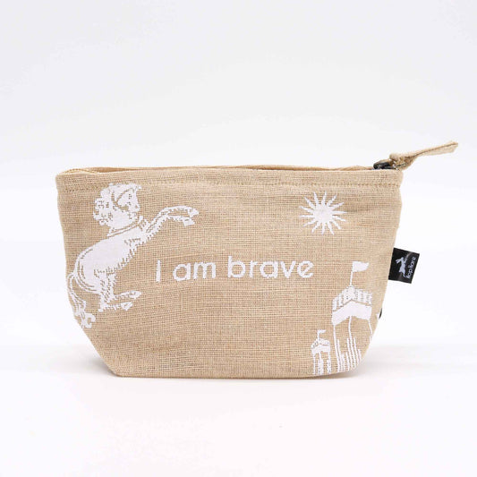 Hop Hare Pouch I am Brave