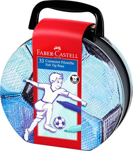 Faber-Castell Felt Tip Pen Set Connector Soccer