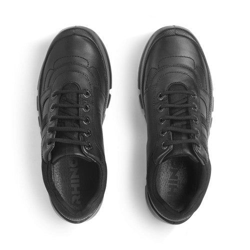StartRite RHINO SHERMAN Leather Lace-Up School Shoes (Black) 34-41.5
