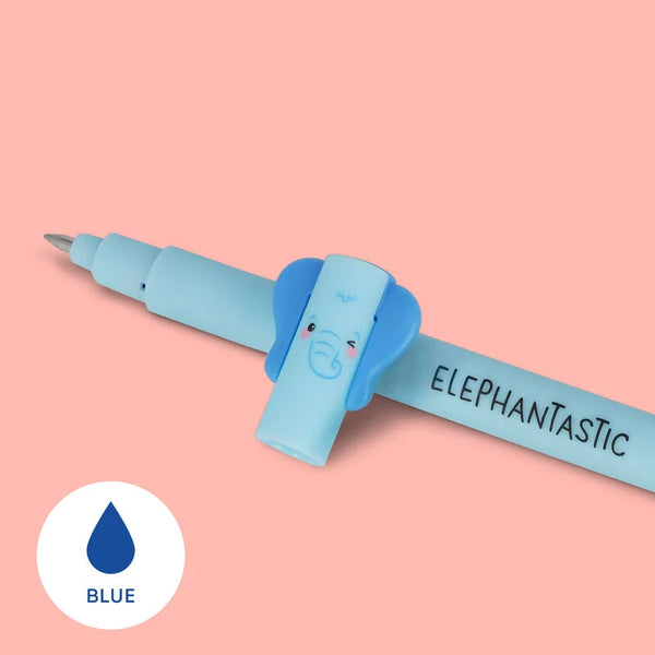 Erasable Pen Elephant Blue Ink