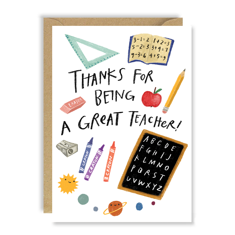 Card - Great Teacher