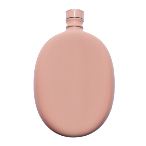 Oval Flask Light Pink