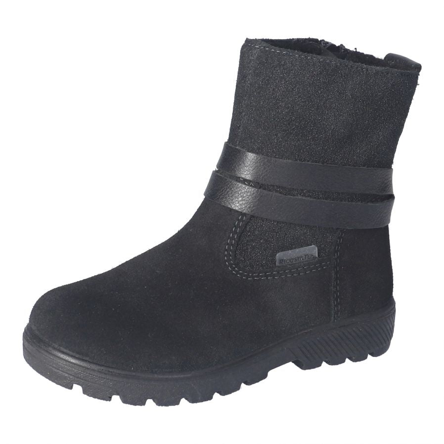 Ricosta ROBYN Waterproof Leather Boots (Black)