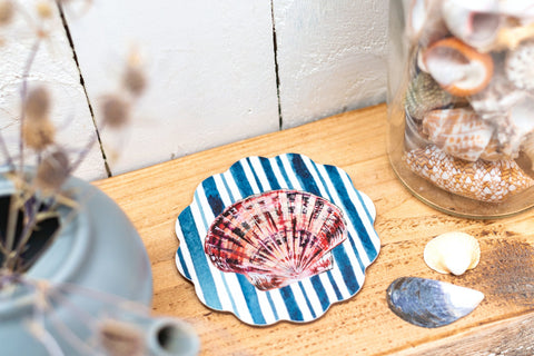 Sarah Leask Coaster Scallop
