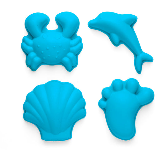 Scrunch Silicone Moulds Footprint Blue Sky