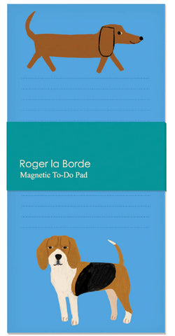 Magnet Notepad Shaggy Dogs
