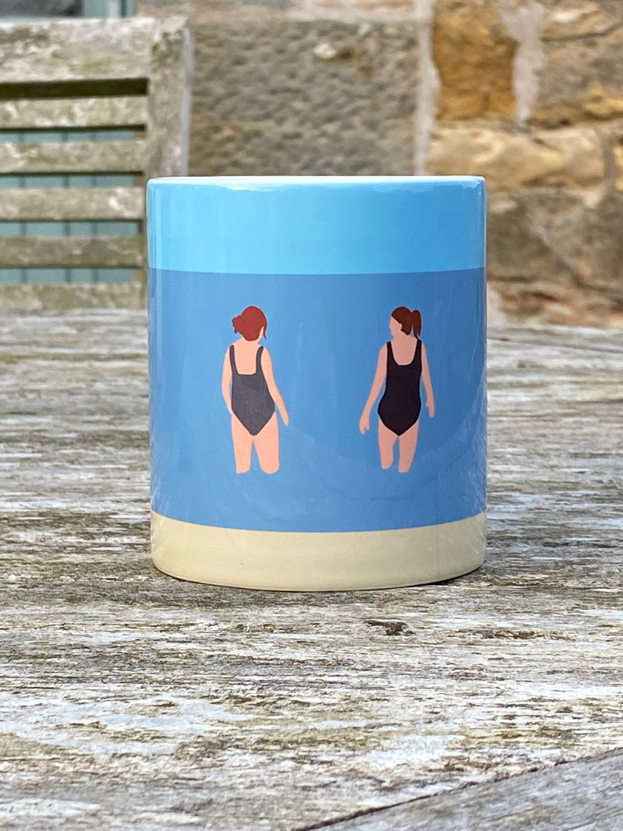 Fiddy & Mabel Mug Chats In The Sea