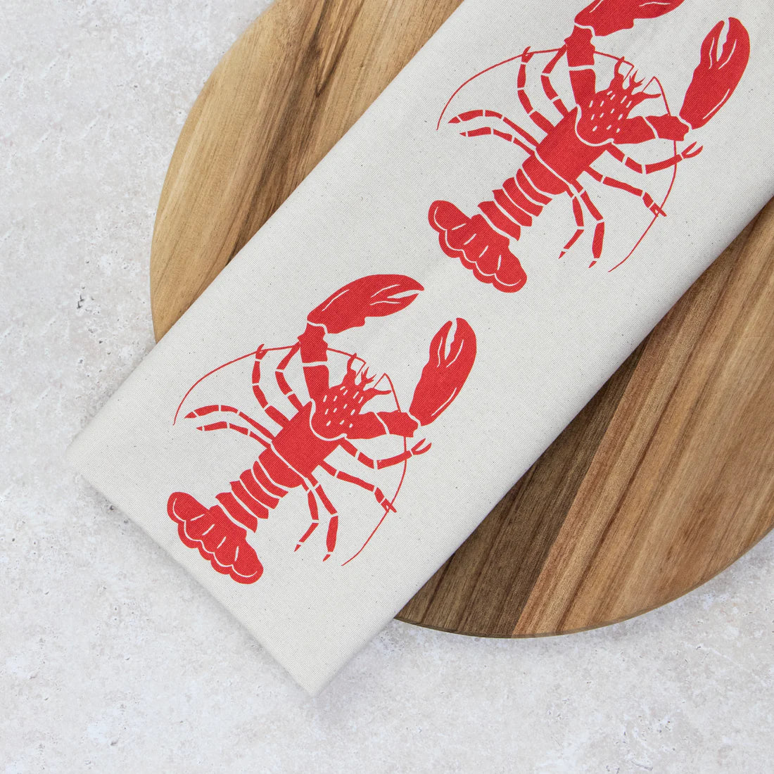 Lobster Tea Towel | Red