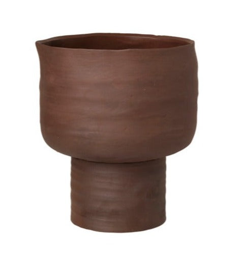 Axil Vase Red Clay