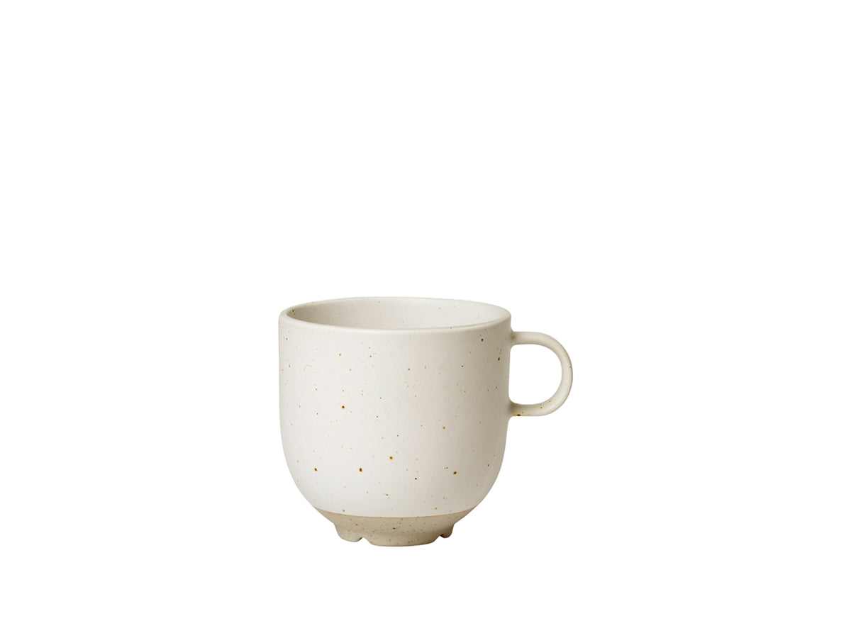 Eli Small Stoneware Mug Soft Light Grey