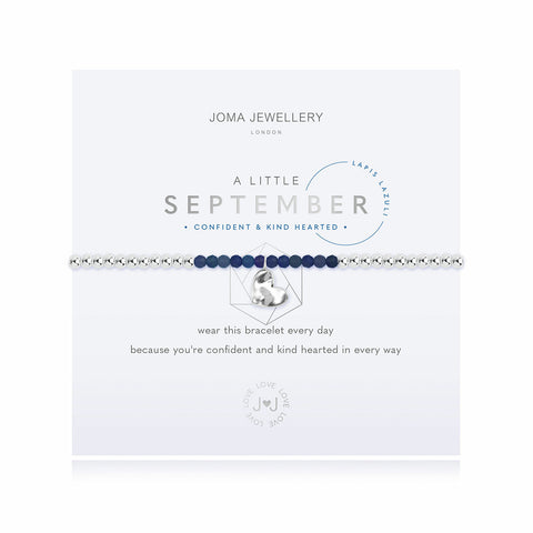 Bracelet Birthstone September Lapis Lazuli