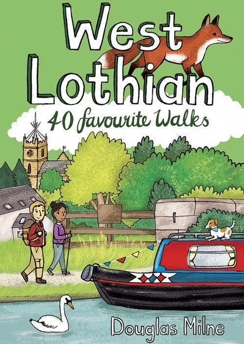 book of 40 walks in west lothian