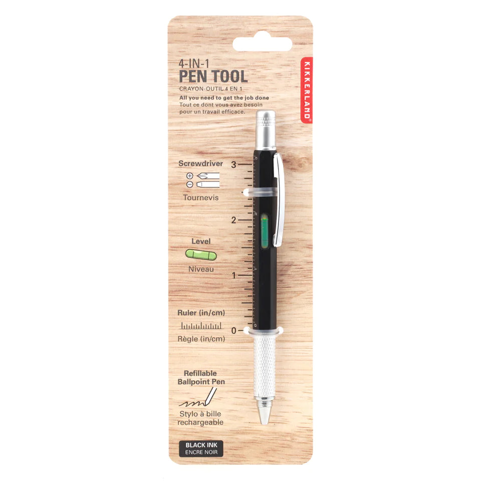 Pen Multi Tool - Black/Silver