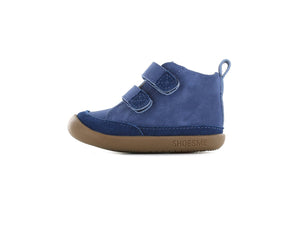 ShoesMe BABYFLEX Leather Ankle Boots (Blue)