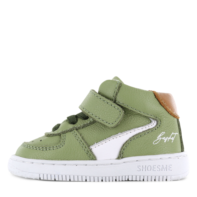 ShoesMe BABY-PROOF Leather Trainer (Green)