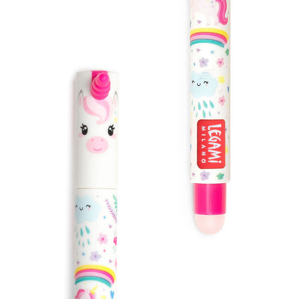 Erasable Pen Unicorn Pink Ink