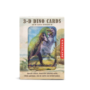 Playing Cards 3D Dinosaurs