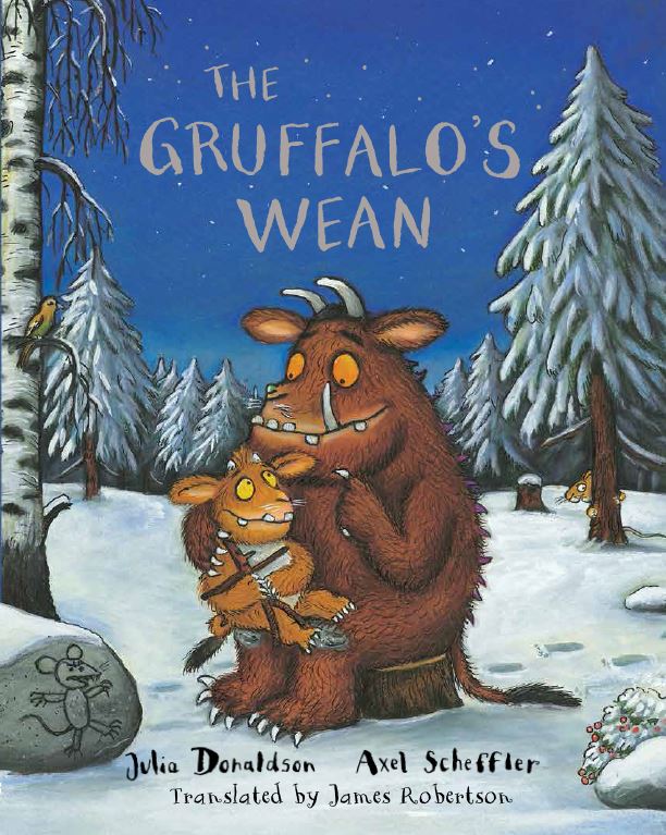 Scottish take on the wonderful story of Gruffalo child by Julia Donaldson.