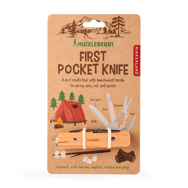 Huckleberry first pocket knife