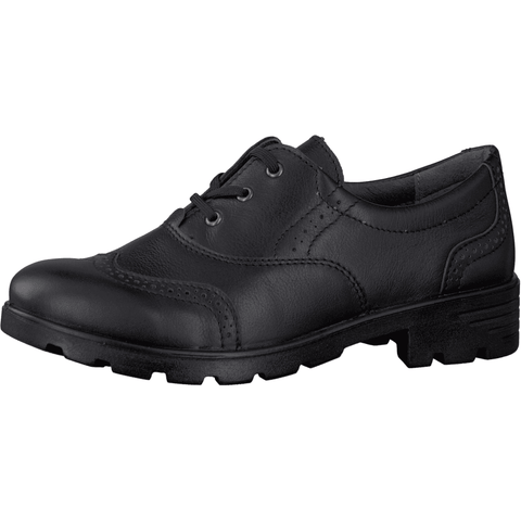 Ricosta LUCY Leather School Shoes (Black)