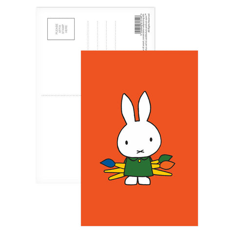 Miffy Postcard Paintbrushes