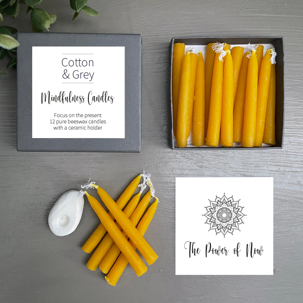 Mindfulness candles