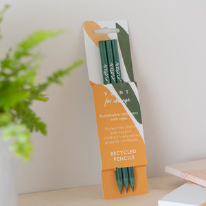 Pencil Pack Notes Green