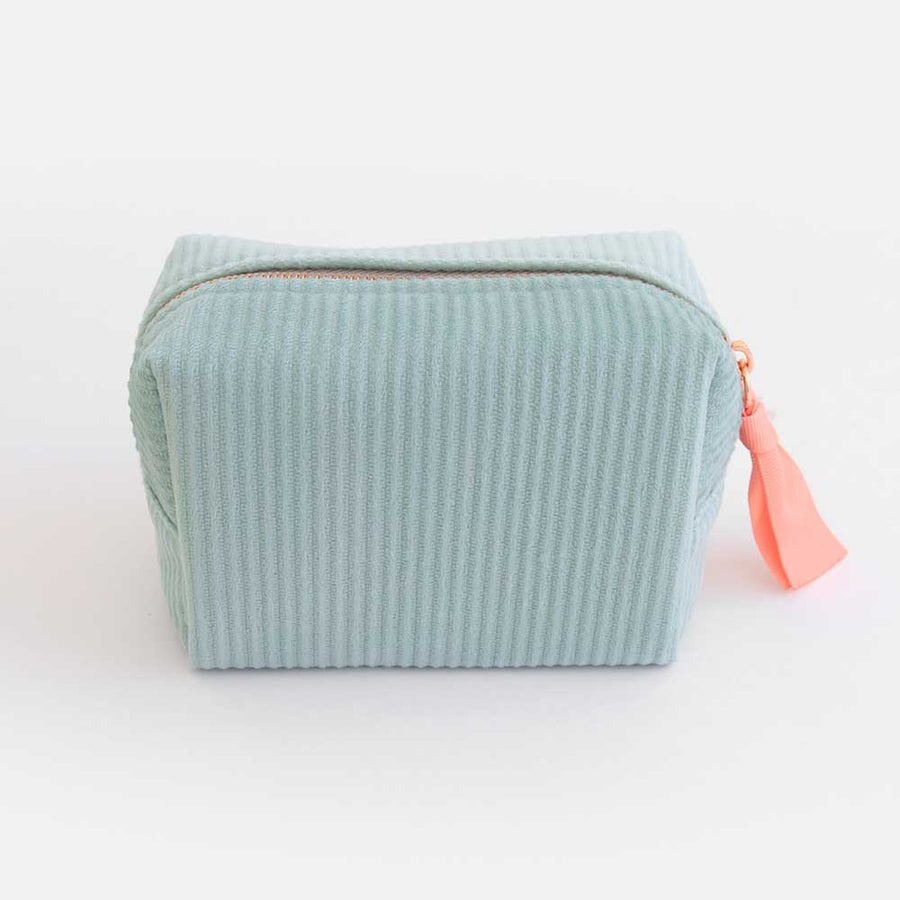 Blue Cosmetic Bag Mini Cube