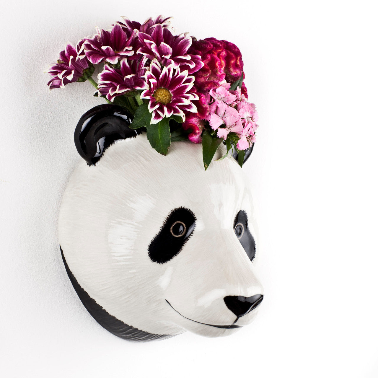 Stoneware Wall Vase Panda
